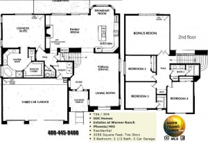 Image of Warner Ranch Tempe floor plans: model Phoenix 493