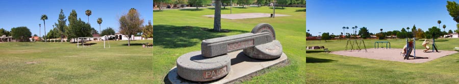 Goodwin Park located within the subdivision of Alta Mira