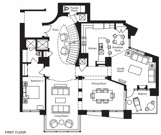 Floor plan image for Condos for Sale in Tempe AZ at Bridgeview