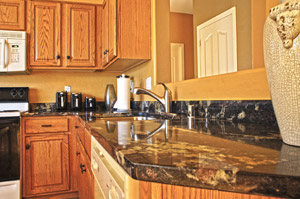 Granite countertops in  3 bedroom 2 bathroom homes for sale in Gilbert AZ